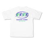 T-shirt Athletics White T-Shirt Athletics tshirt basic cap - basic cap. 