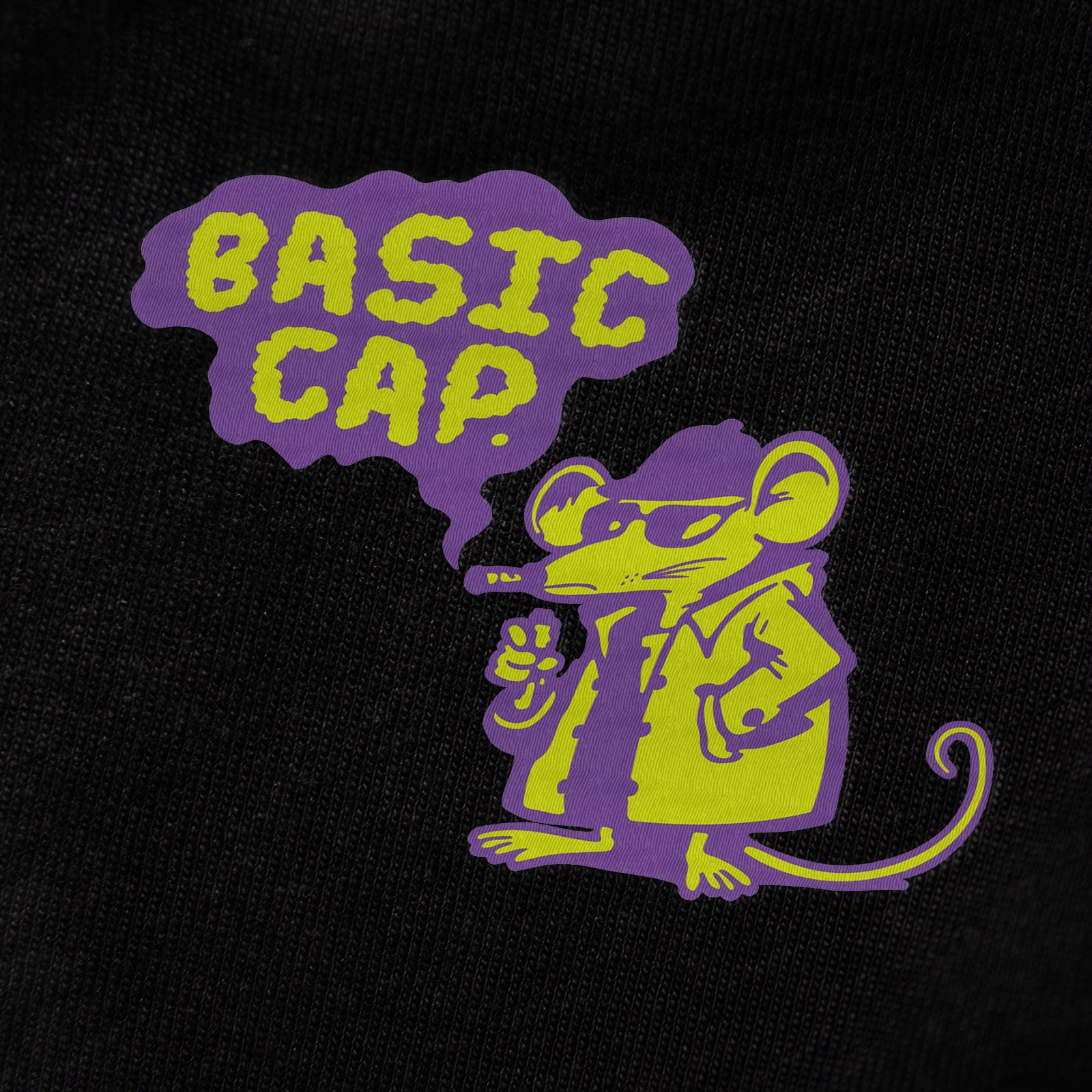 T-shirt Smoky Rat T-Shirt Smoky Rat tshirt - basic cap. 
