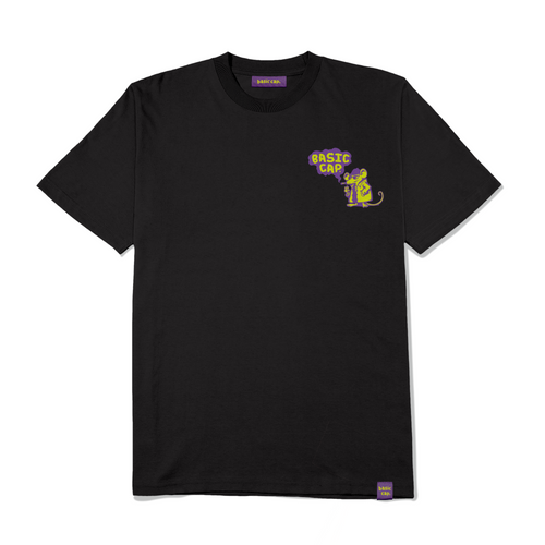 Smoky Rat T-Shirt - Black