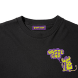Smoking Rat T-shirt- Basic Cap